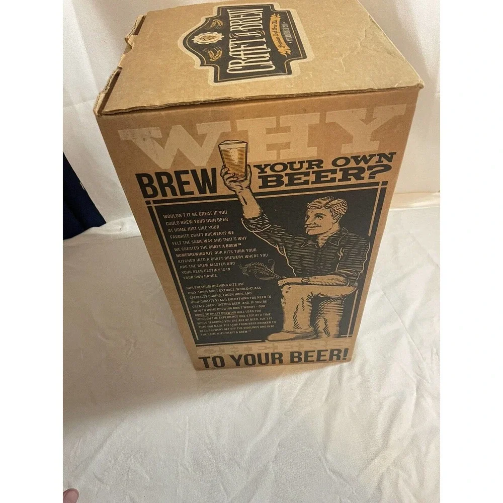 Beer Making Kit- All The Equipment To Brew Your First 1 Gallon Batch